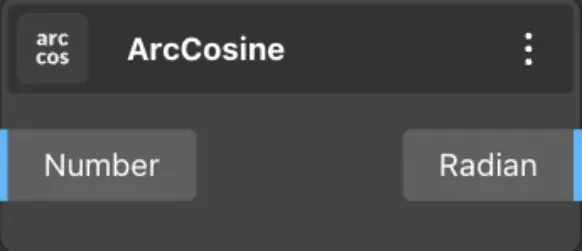 ArcCosine