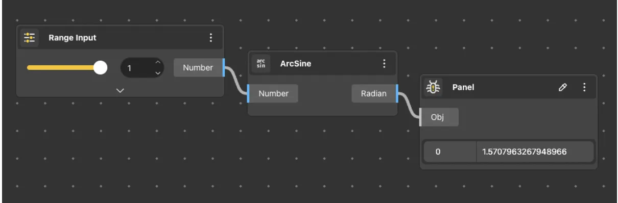 Arc Sine Use