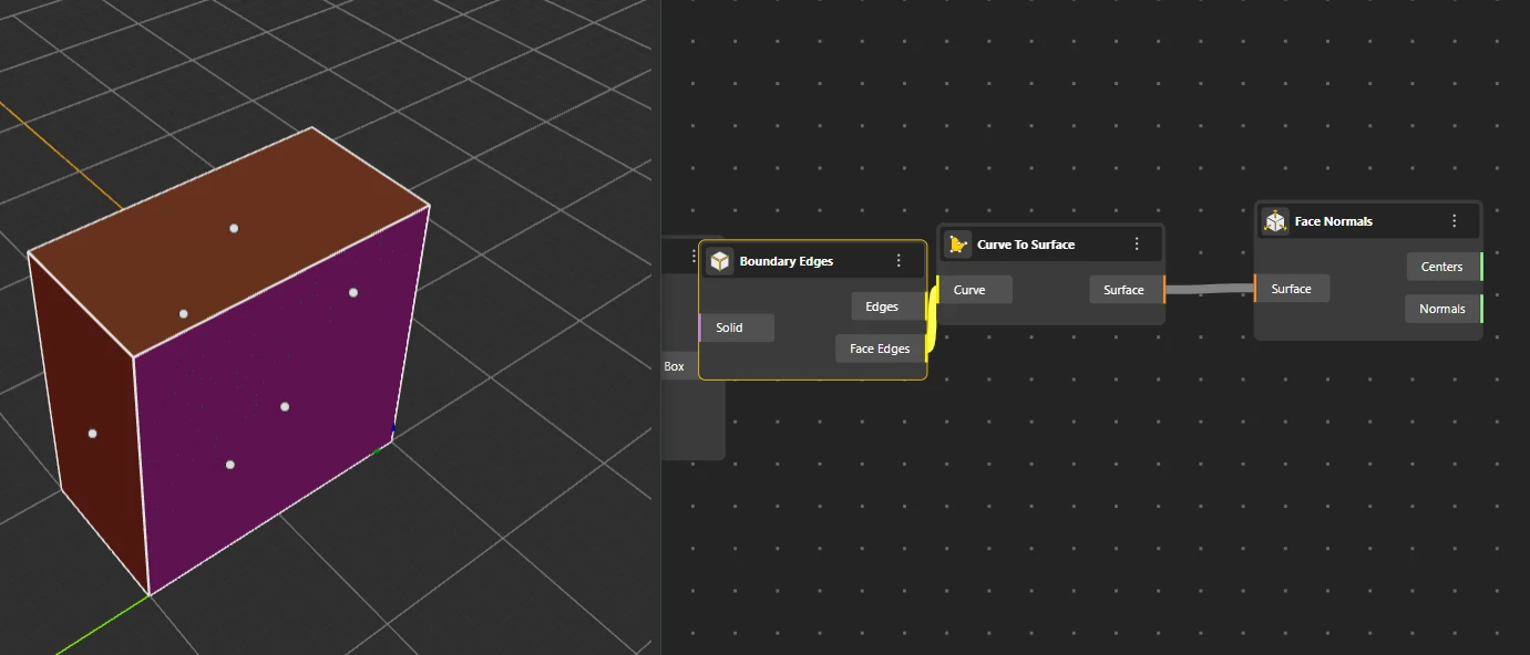 Face Normals example