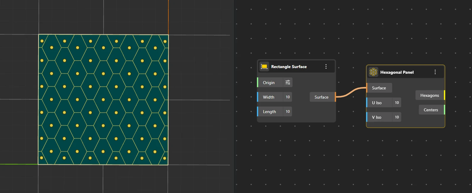 Hexagonal Panel