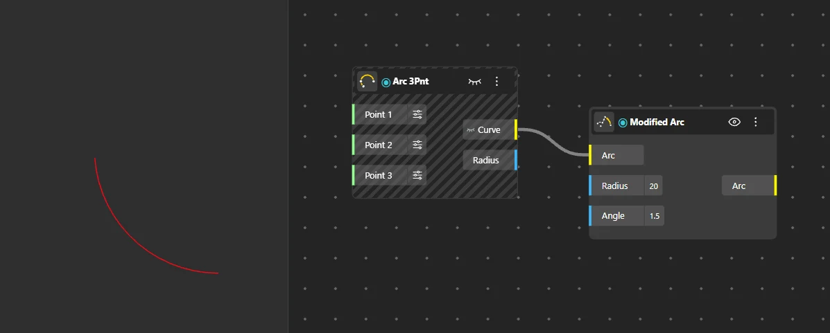Modified Arc example