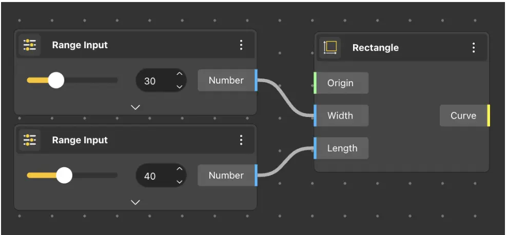 Range Input Usages