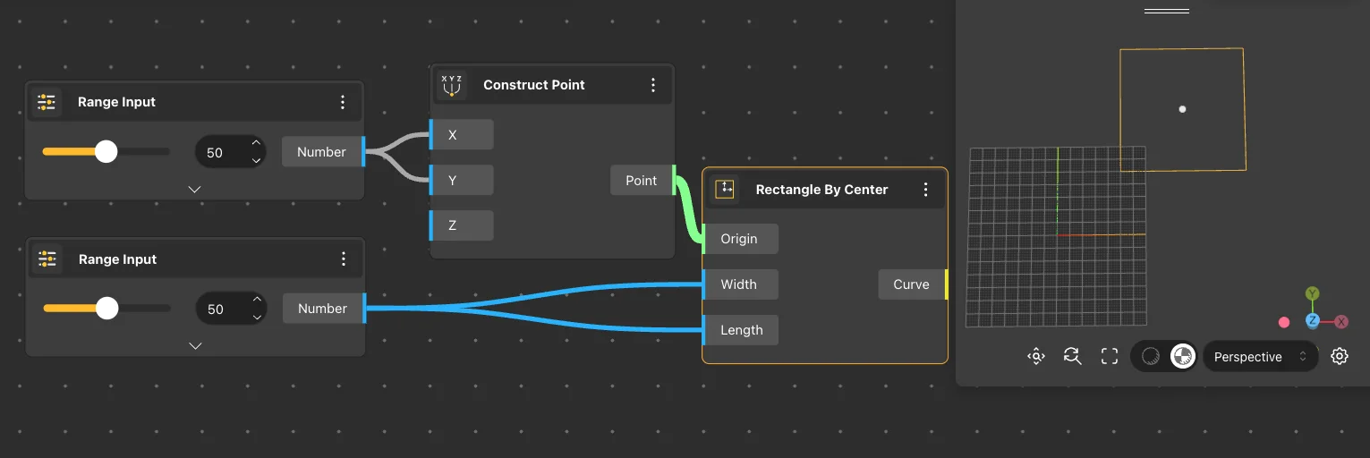 Rectangle By Center Use