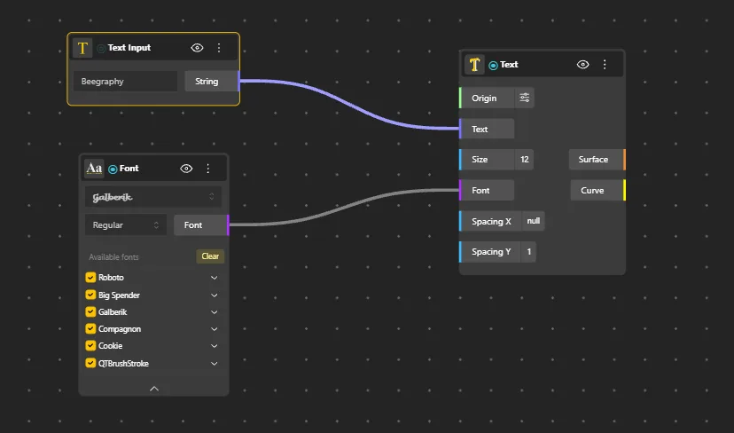 Text Input