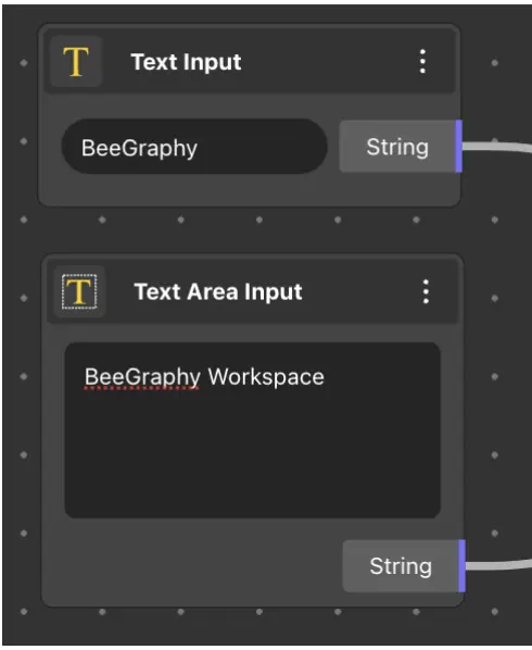 Text Input Usages