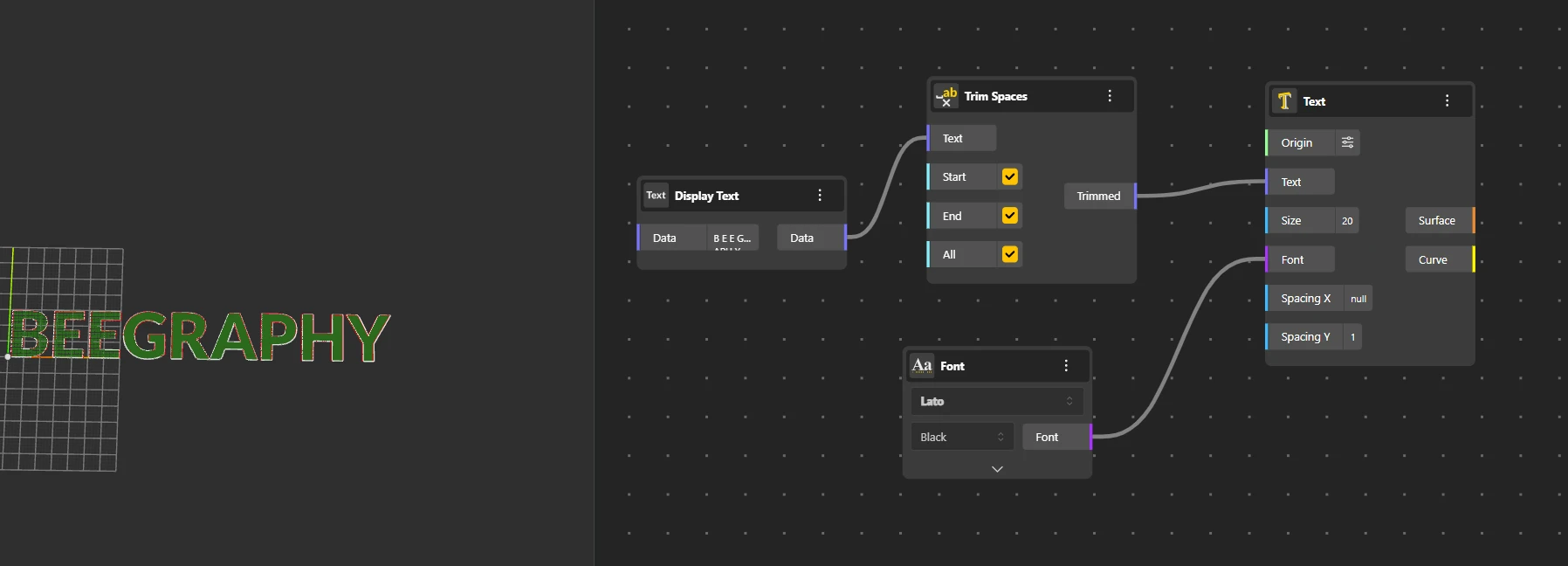 Trim Spaces