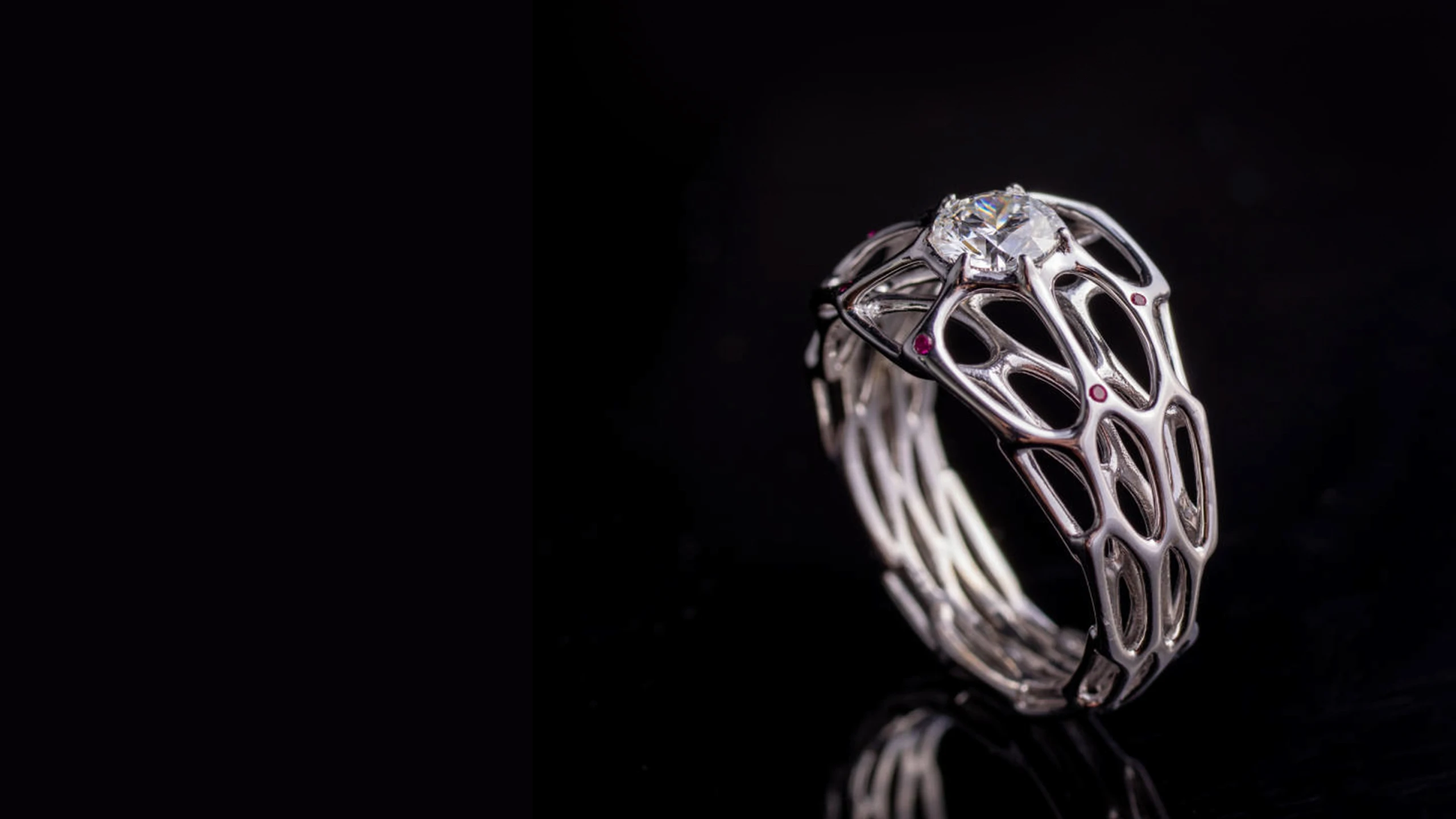 Cell Cycle Rings - browser-configurable parametric jewellery printed on demand