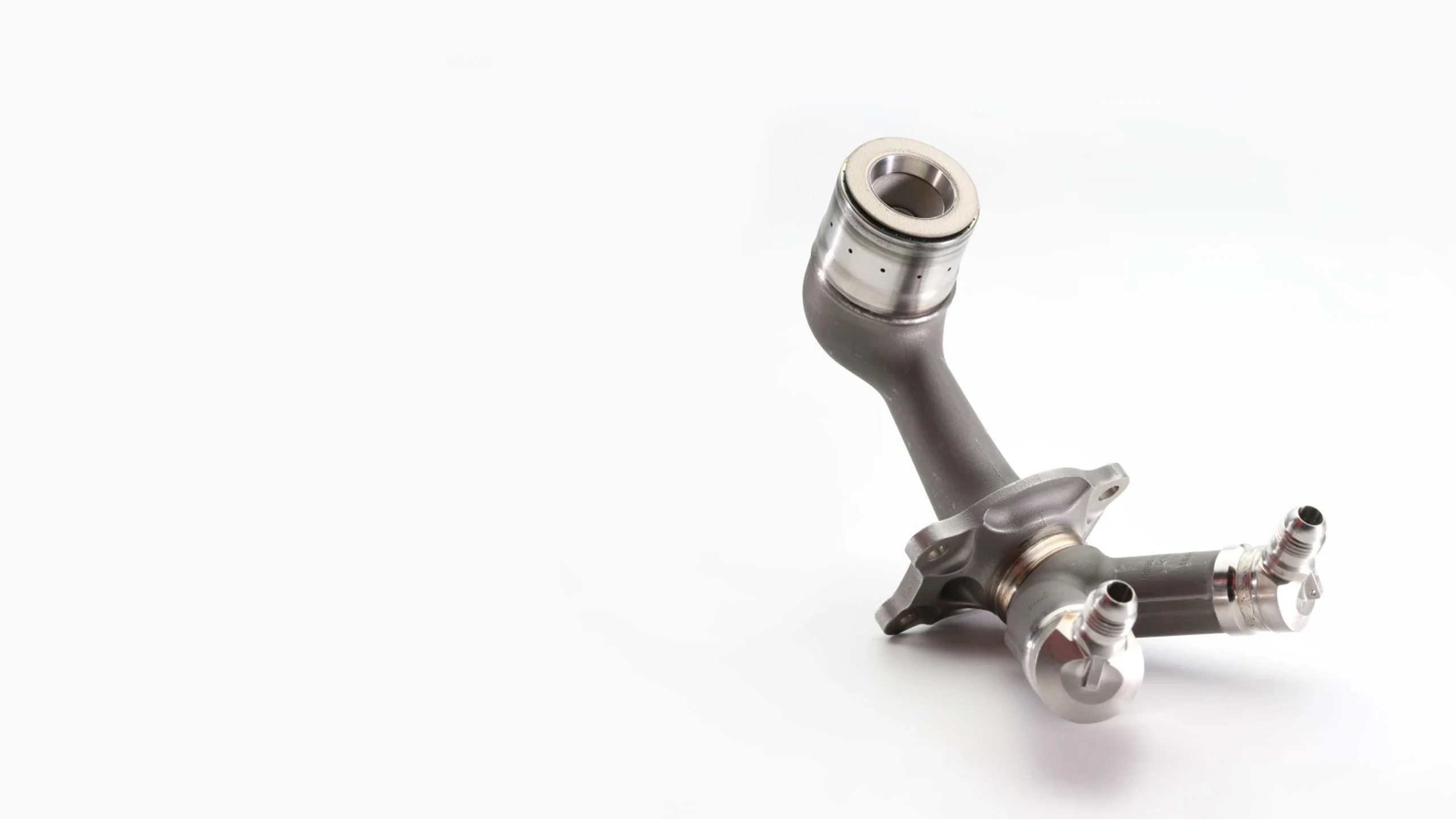 GE LEAP Fuel Nozzle - 20 parts consolidated into 1 by metal 3D printing