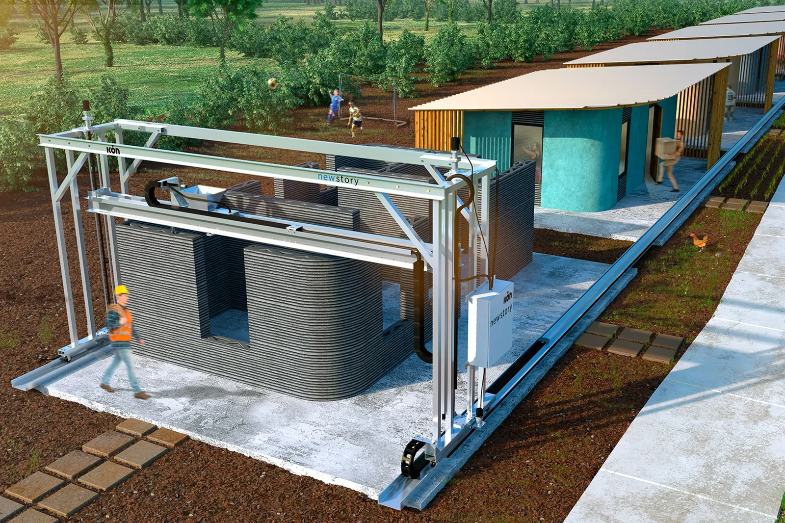ICON Vulcan 3D-Printed Homes