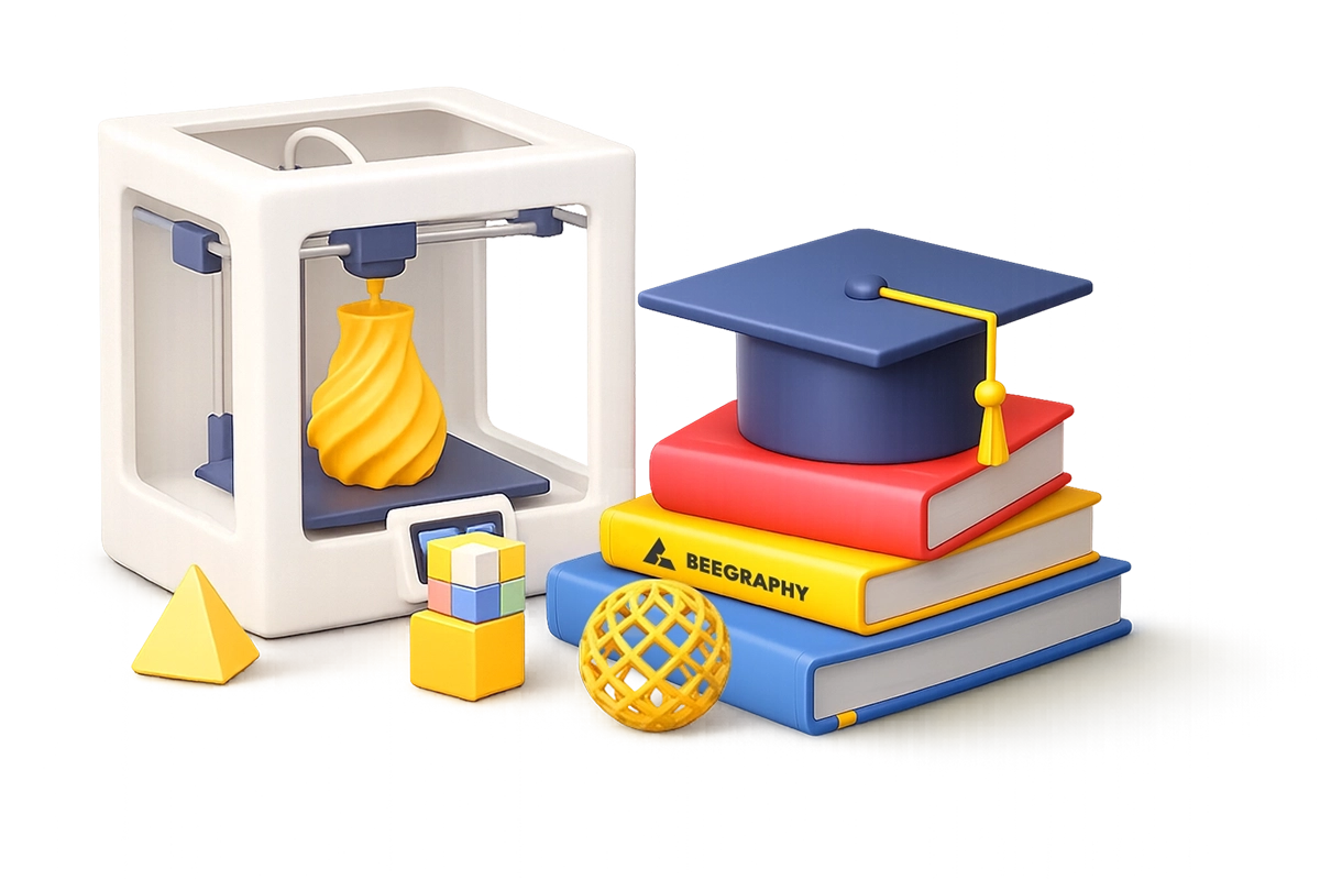 BeeGraphy academic partnership illustration